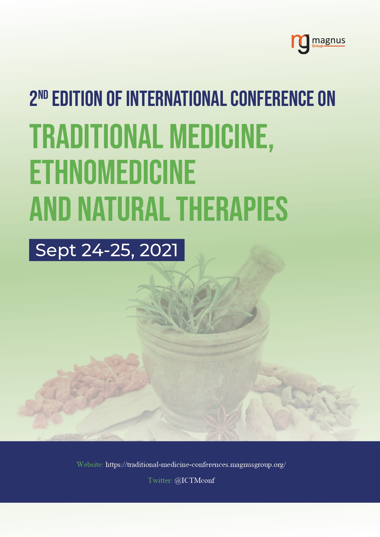 2nd Edition of International Conference on Traditional Medicine, Ethnomedicine and Natural Therapies Book